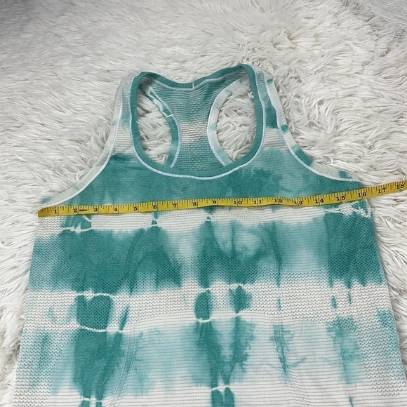 Lululemon Swiftly Tech Racerback Heathered Tranquil Blue - Picture 2 of 5